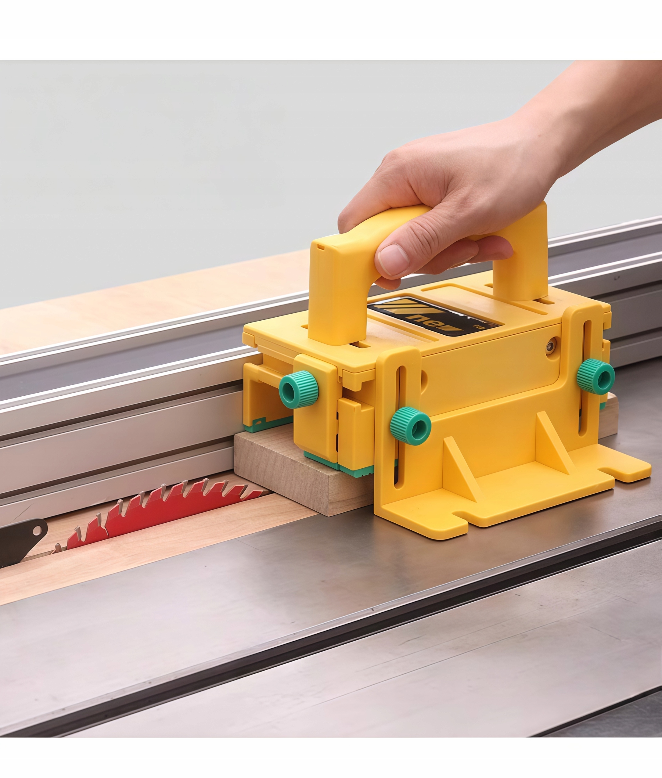 profesjonalny 3D popychacz stolarski ochrona sciski stolarskie