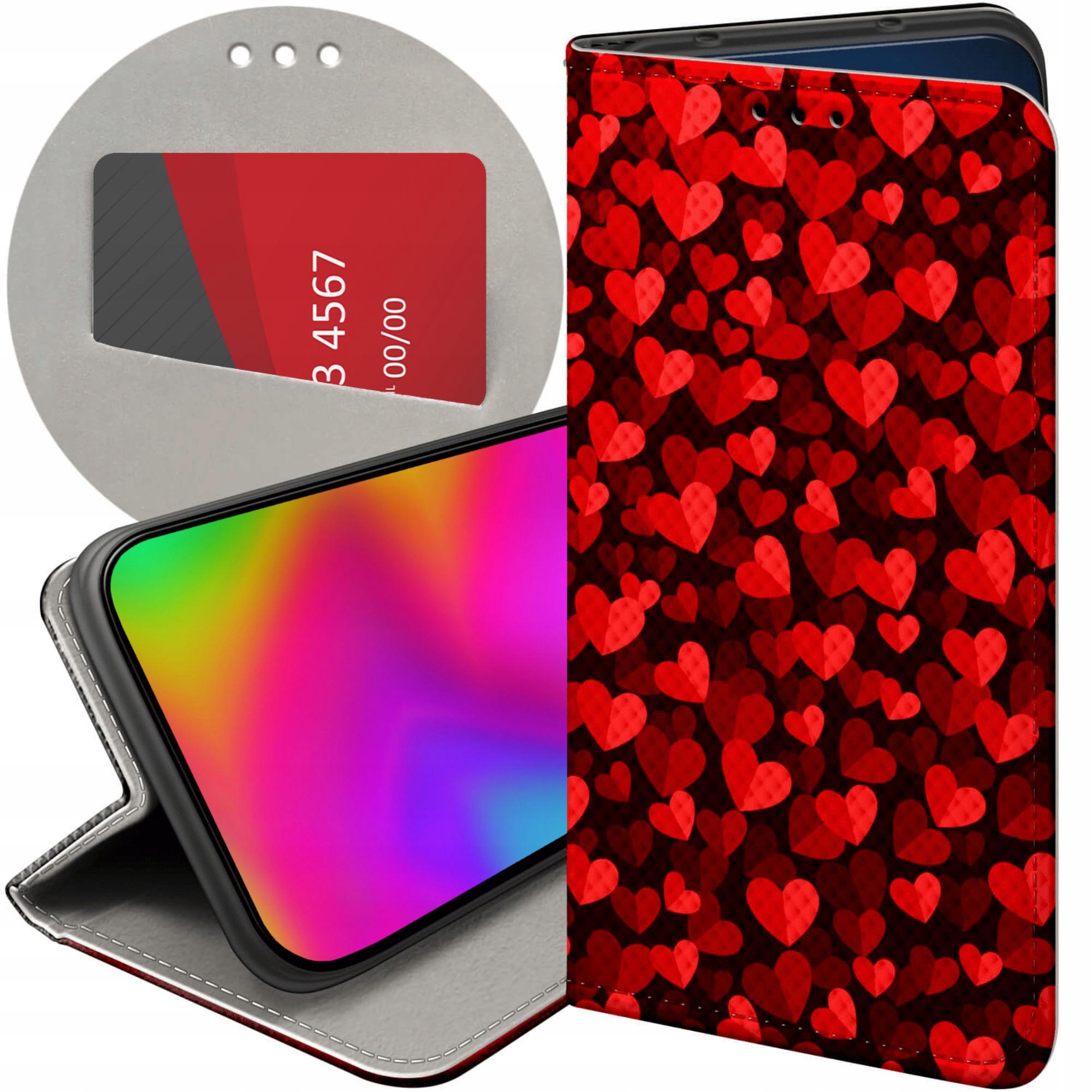 Etui Do Xiaomi Redmi Note 12 Pro Plus Walentynki Miłość Serce Futerał