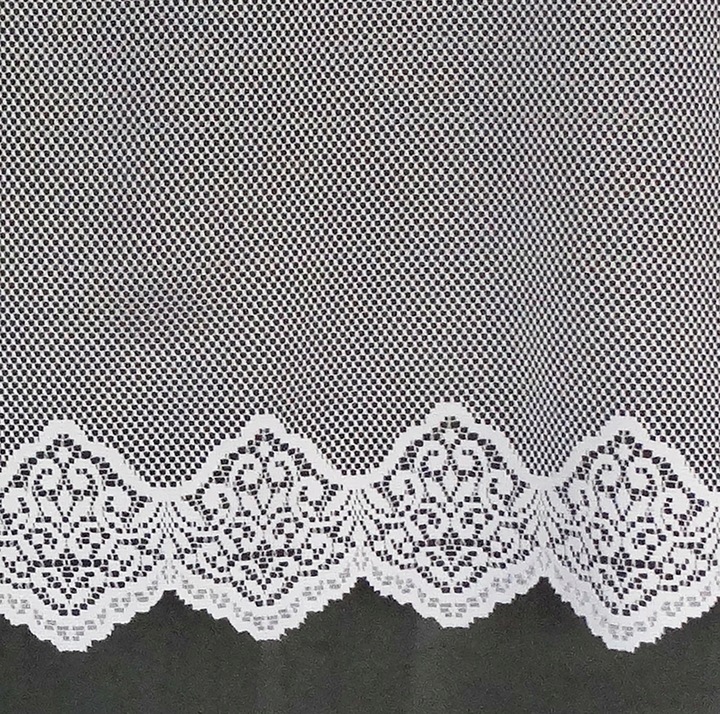 Mg Záclona jemná 660/80 Bílá 500x250 cm Hotová Obšitá M