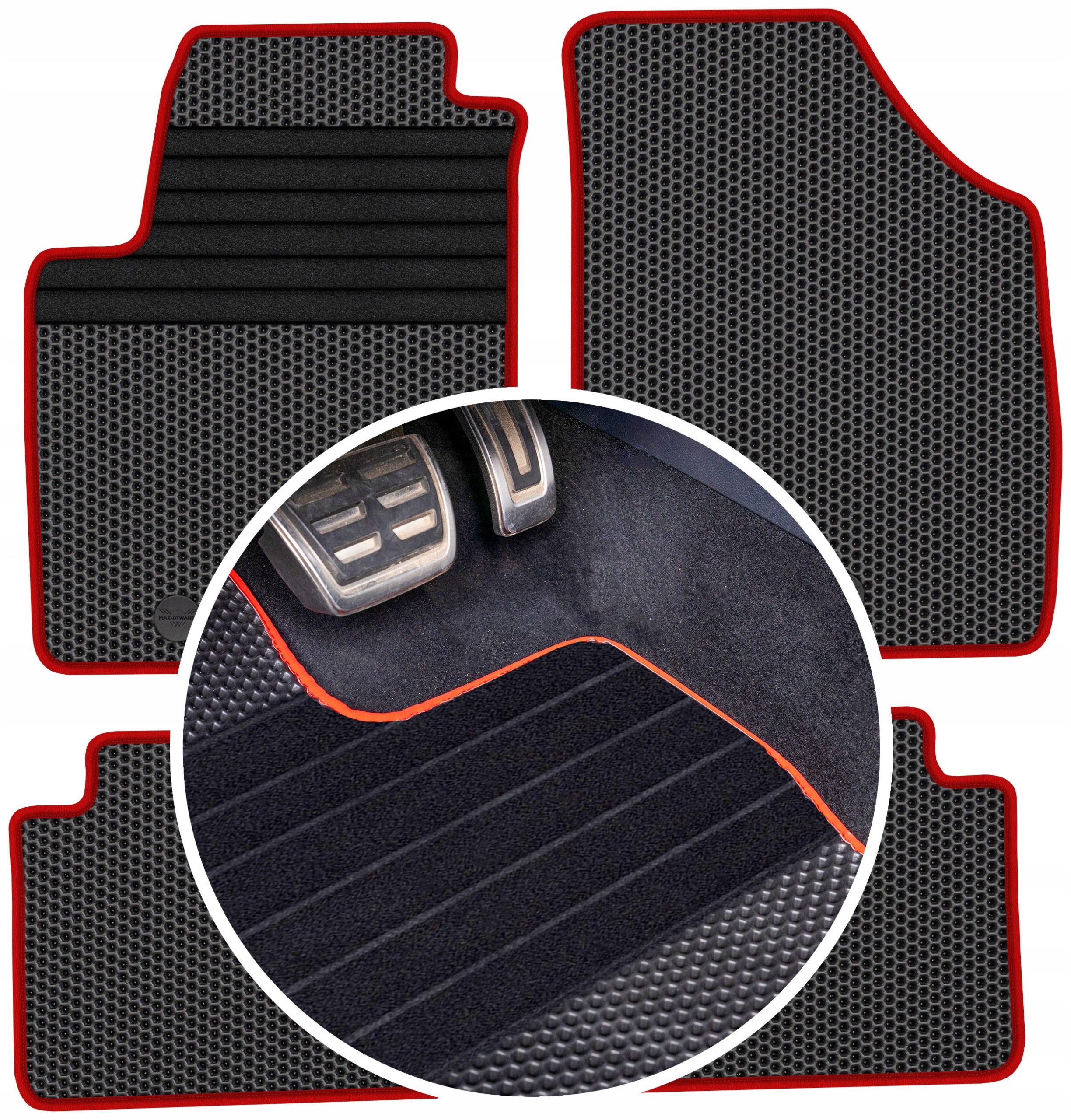 Hyundai i10 I 2008-2013 Gumové rohože Eva Eternity Plastry Medu