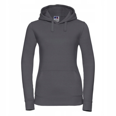 Dámská mikina Authentic s kapucí Russell Convoy Grey L
