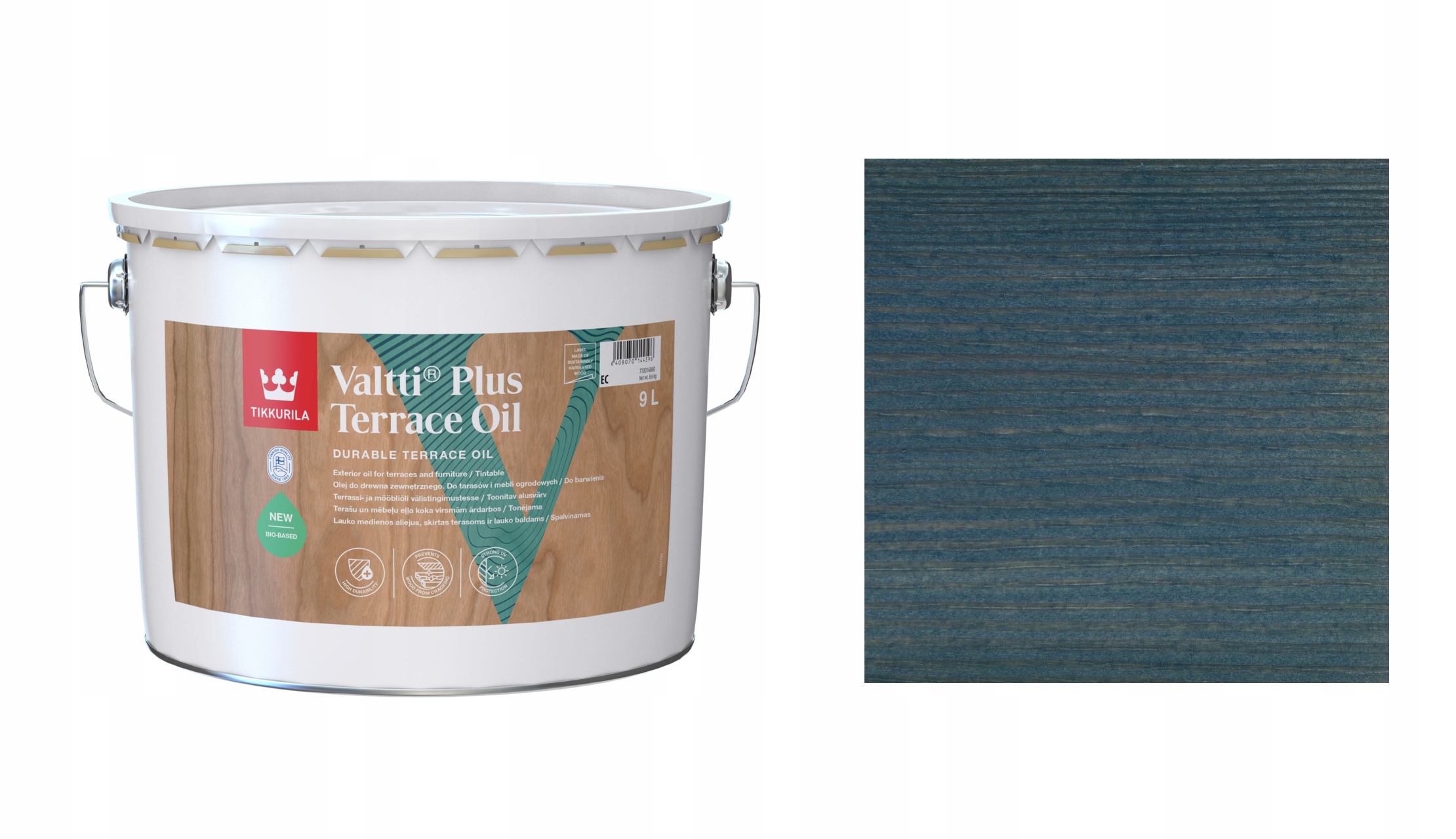 TIKKURILA VALTTI PLUS TERRACE OIL 9L 5085 ILTA OLEJ DO TARASÓW