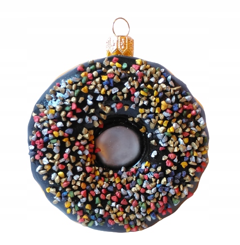 

Bombki Choinkowe Szklane Donat/Pączek