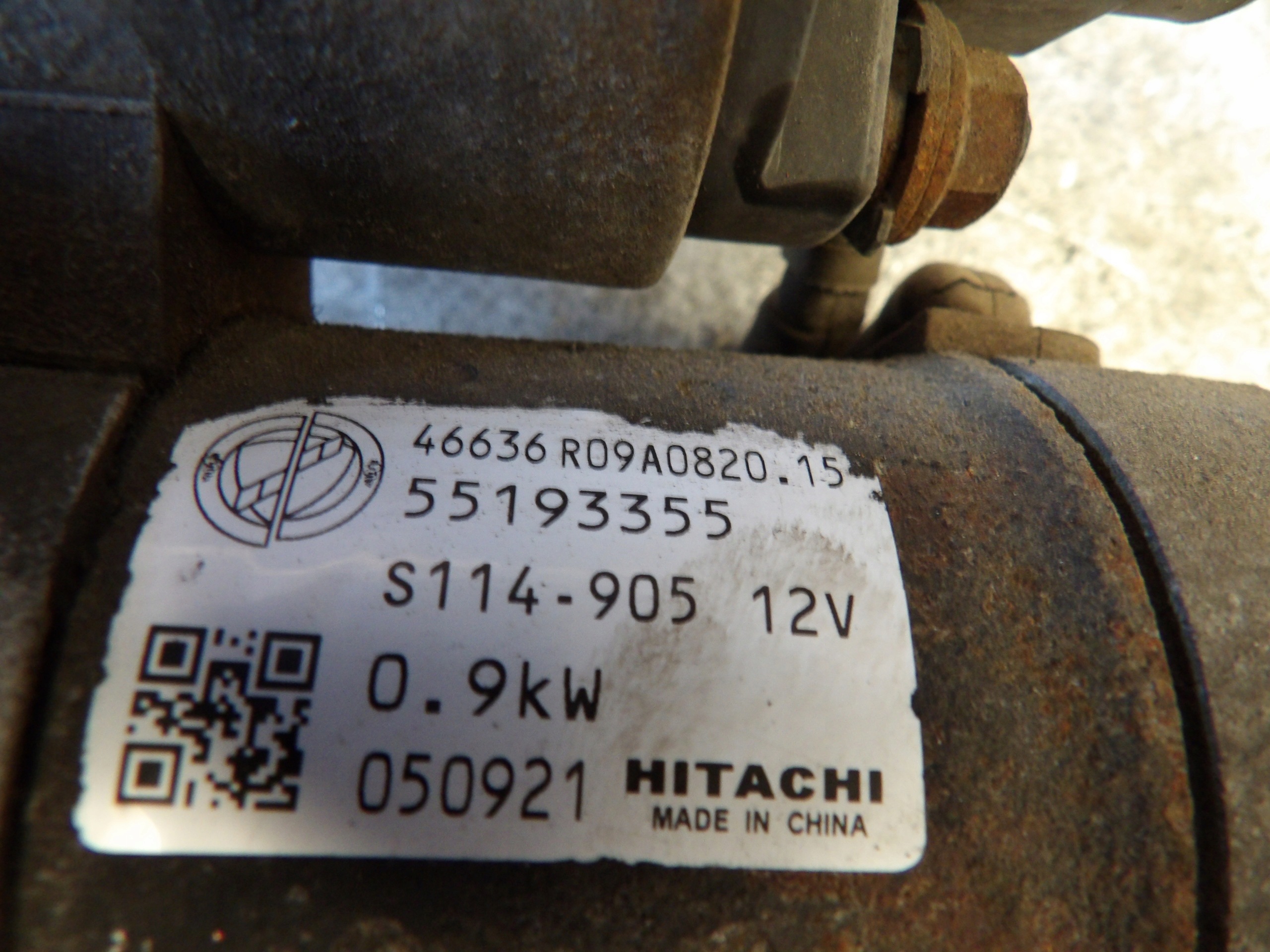 Fiat Panda 1,1 starter
