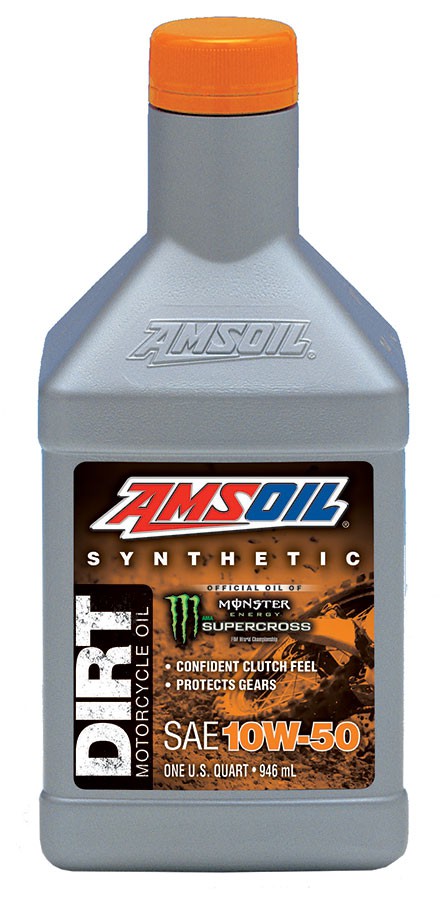 

Amsoil Synthetic Dirt Bike Oil 10W50