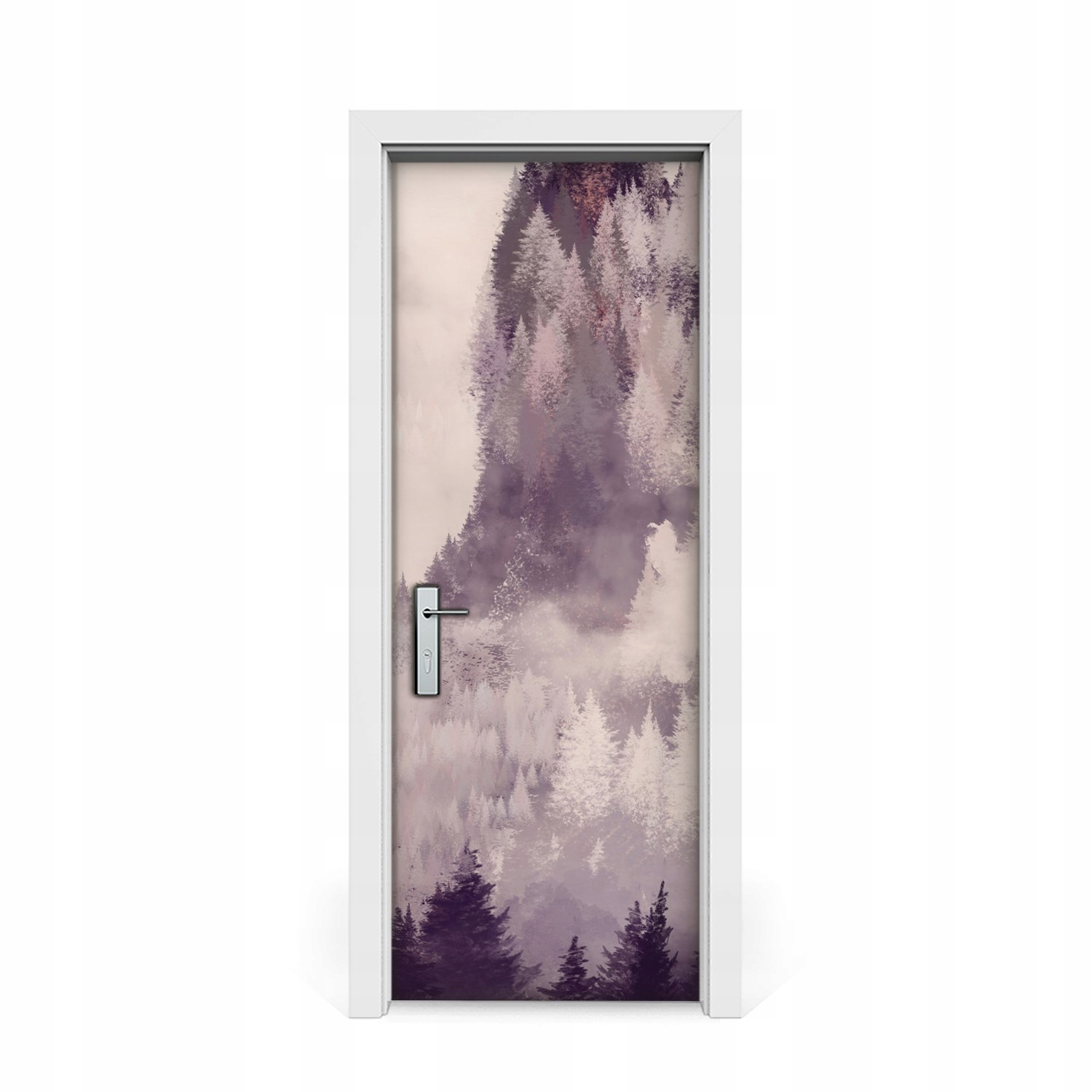 

Naklejka na drzwi okleina Góra w lesie 75x205