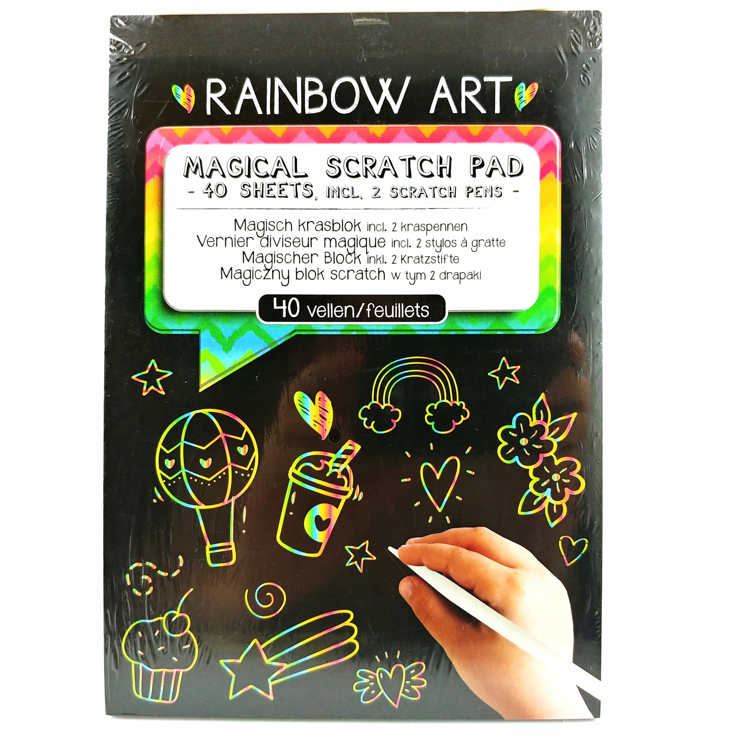 

Wydrapywanka zdrapka Kartki do zdrapywania Papier