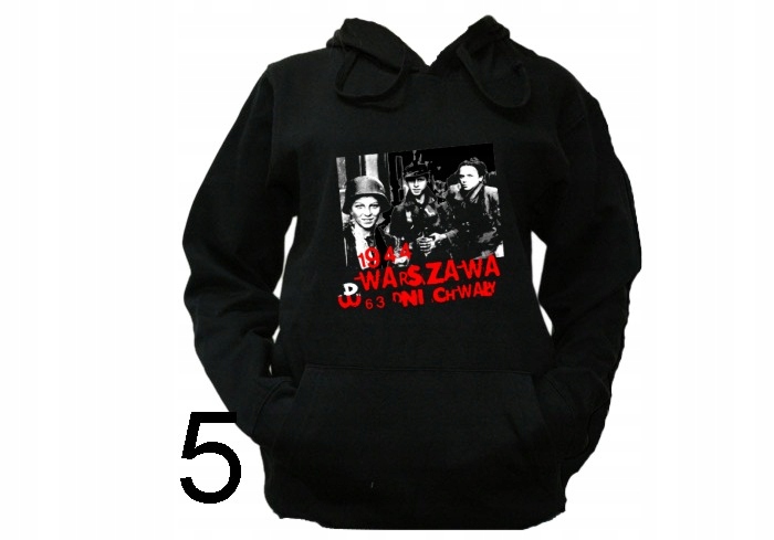 

Bluzy Kaptur Patriotyczne Powstanie 1944 Wyklęci