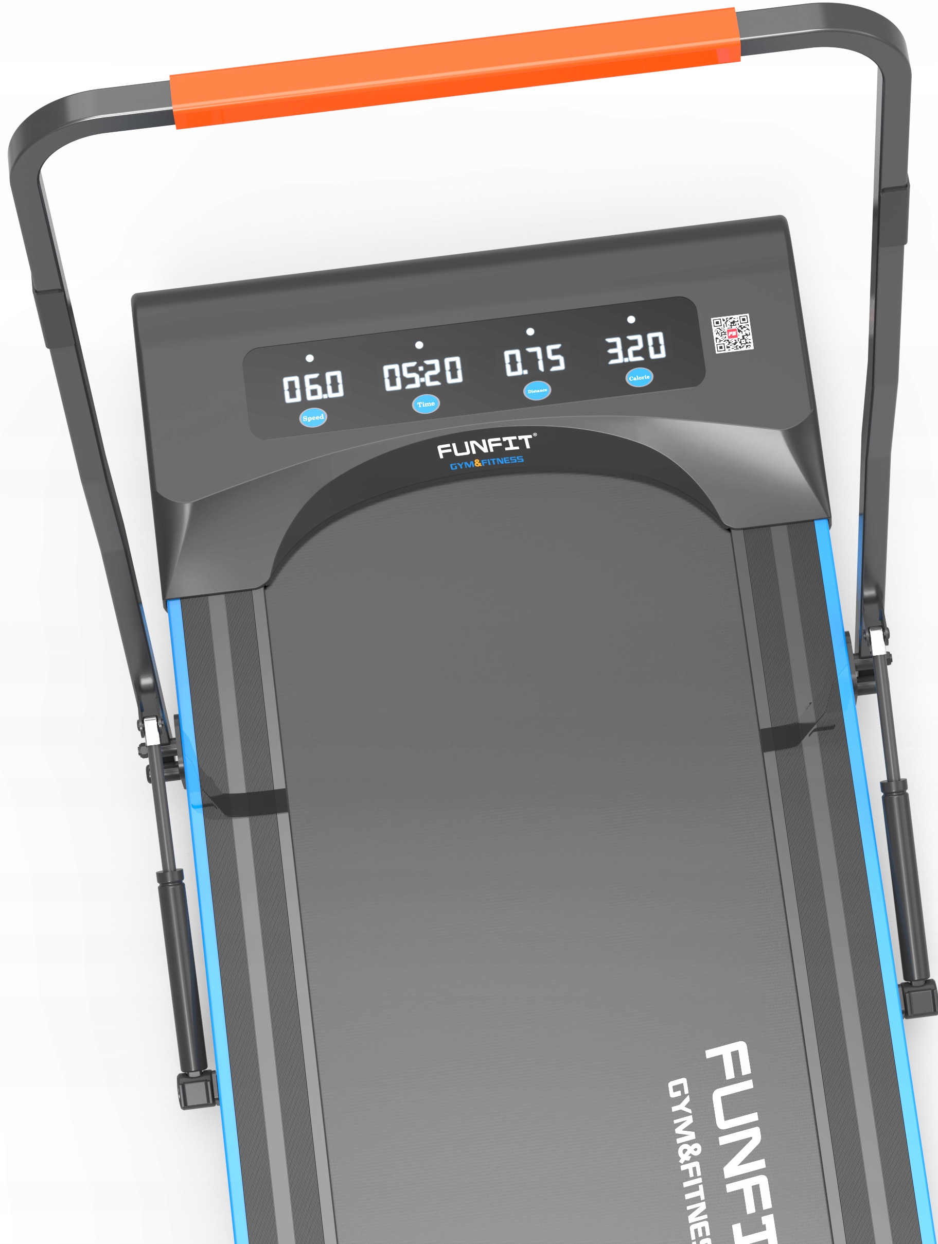 BIEŻNIA DOMOWA ELEKTRYCZNA LCD SKŁADANA FUNFIT Maksymalna waga użytkownika 110 kg