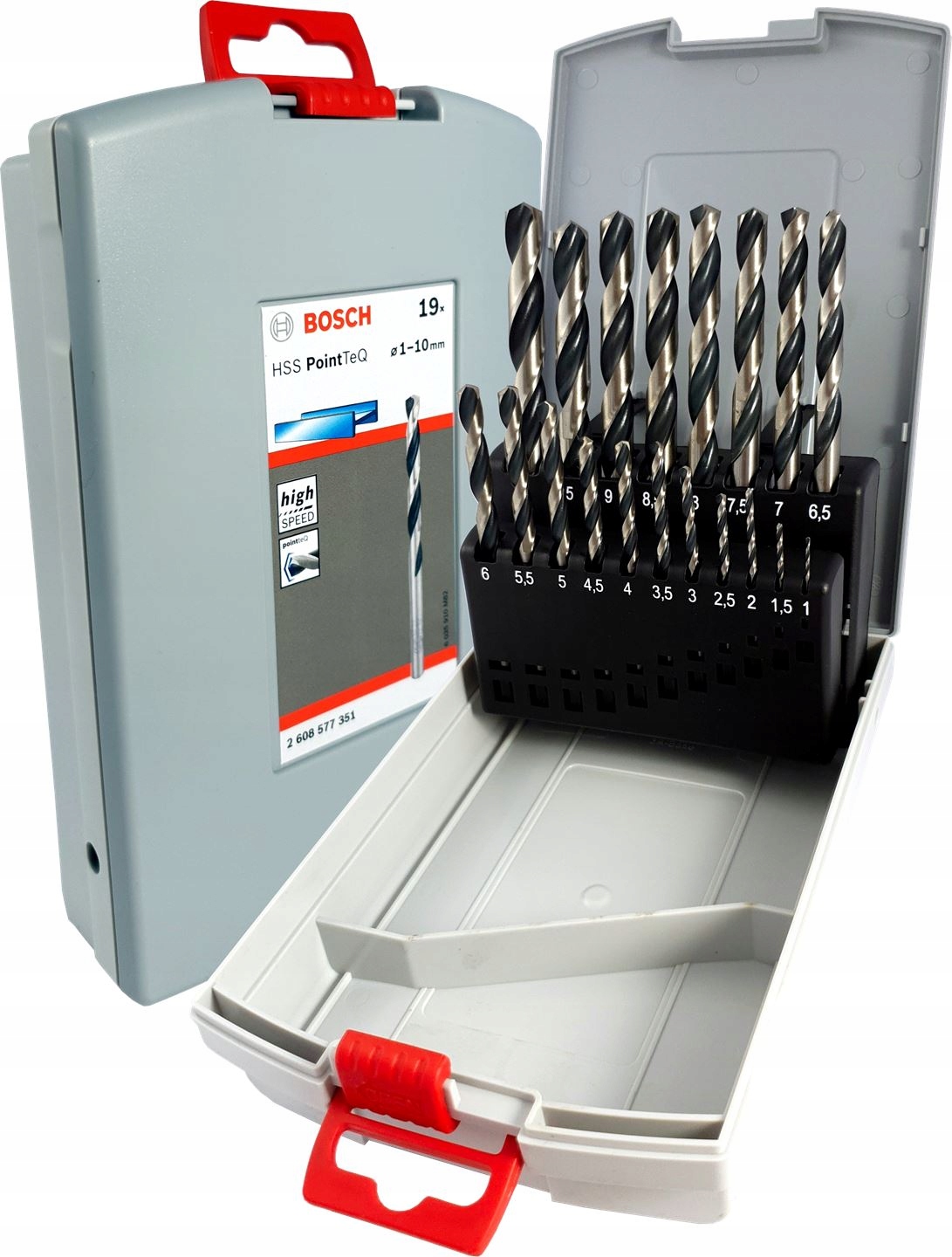 BOSCH Professional Zestaw 19 Wierteł HSS PointTeQ Do Metalu ProBox — miniatura 15