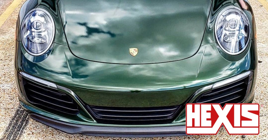 FOLIA HEXIS HX20V14B SHERWOOD GREEN GLOSS 152cm Długość (cm) 100 cm