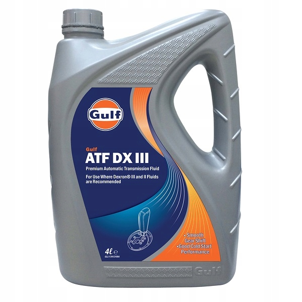 

Gulf Atf DX III olej do automat. skrzyń biegów 4L