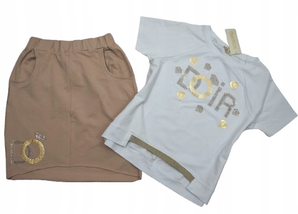 Letticia Komplet Halenka Sukně Premium Kvalita Turecko L/XL