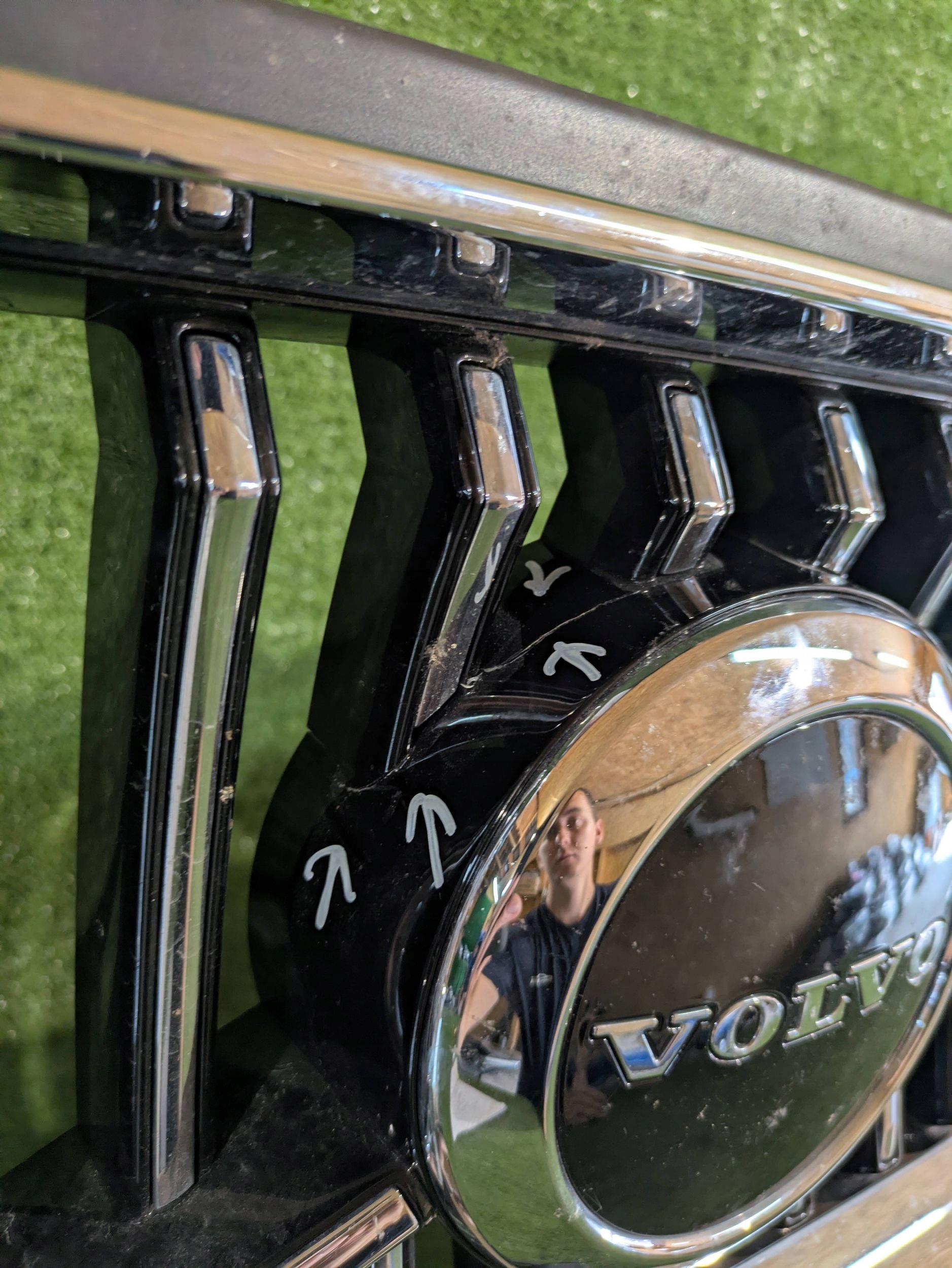 front bumper front VOLVO XC90 II LIFT NR.Z8588