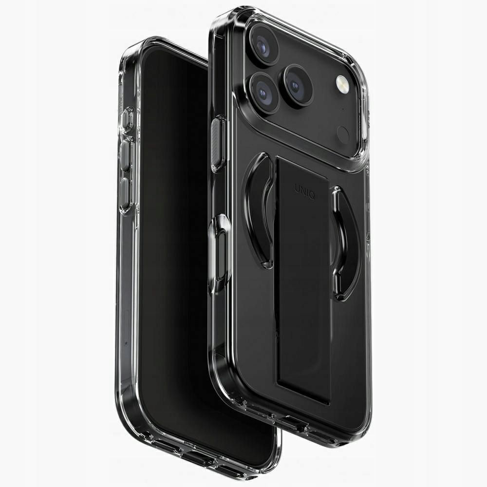 Pouzdro Uniq Heldro Air pro iPhone 17 Pro Magclick Charging, černé