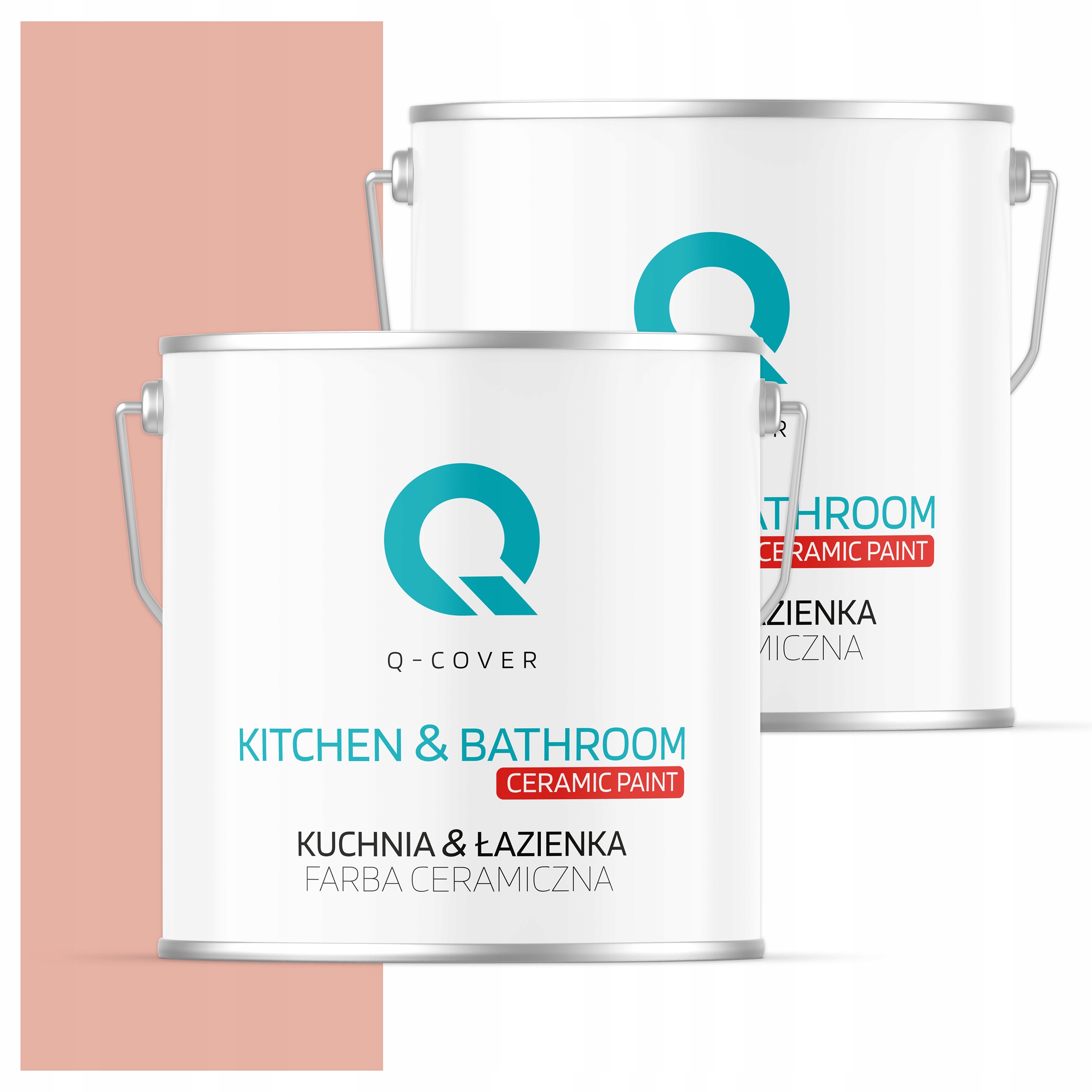 Farba do kuchyne a kúpeľne Umývateľná 5L Hlboká lososová podložka svetlá H5551