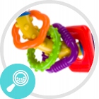 CANPOL GRZECHOTKA GRYZAK GRYZACZEK DLA DZIECI KOLOROWE KSZTAŁTY 0m+ 2/450 Kod producenta 2/450