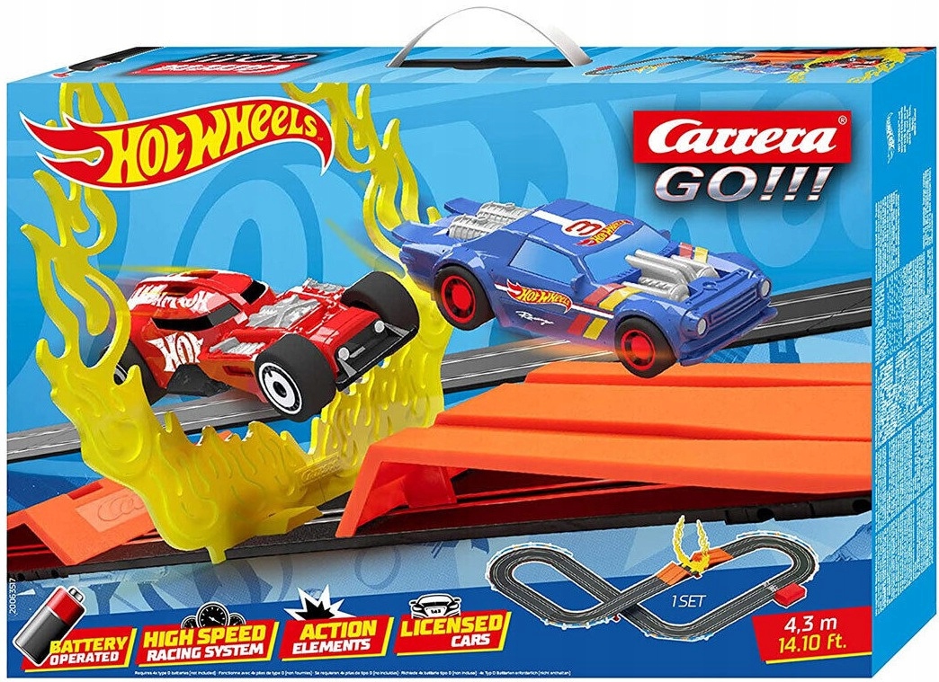 

Carrera Go! Tor Wyścigowy 4,3M Hot Wheels Auta Car