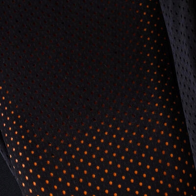 Ochraniacz pleców dla dzieci Fouganza 500 D3O elastyczny Kolor czarny