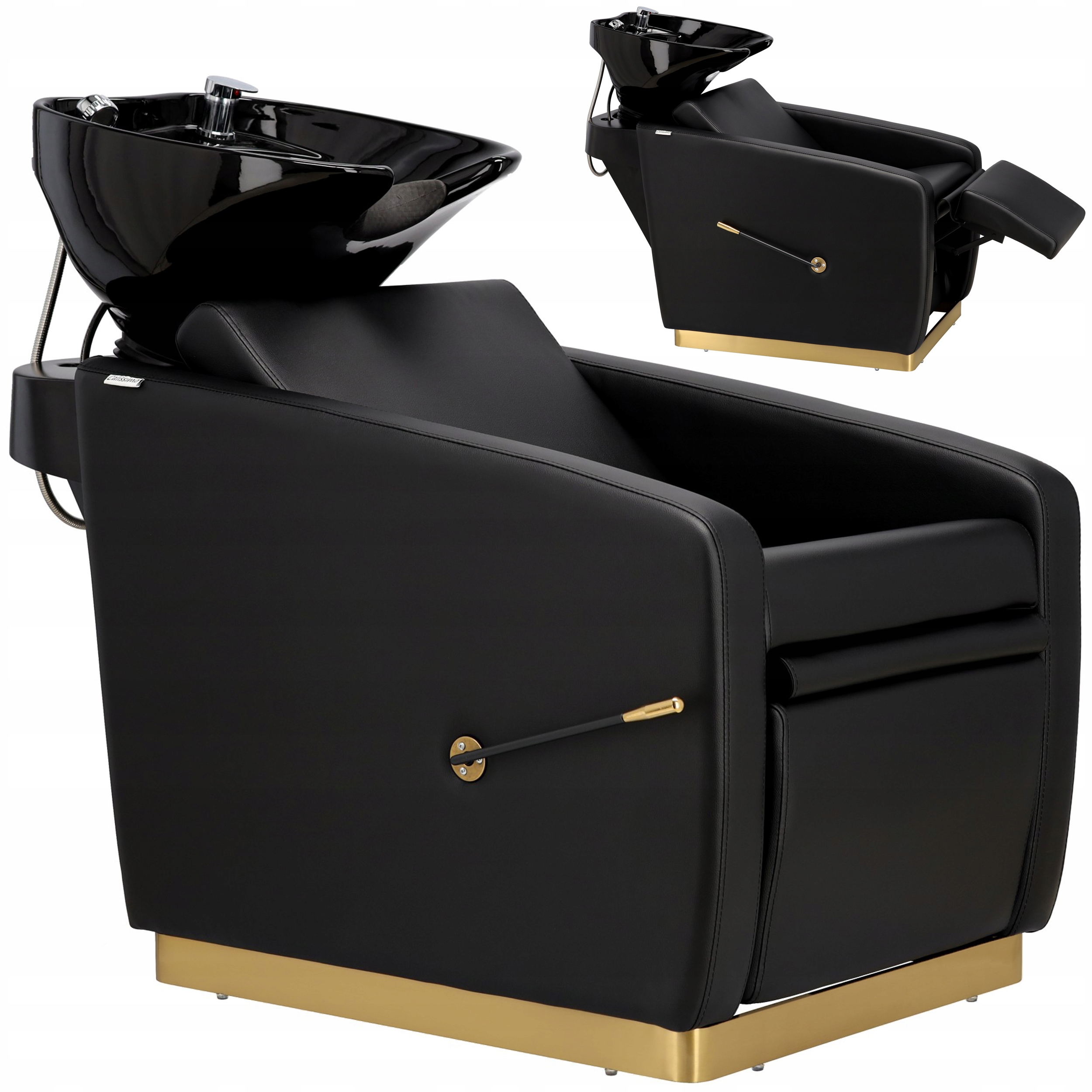 Myčka kadeřnický mycí box barberská do obývacího pokoje Cilo armatura keramická mísa