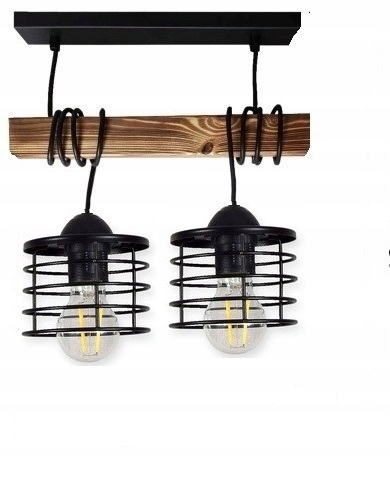 Závěsná lampa Fart 2 světelné body E27