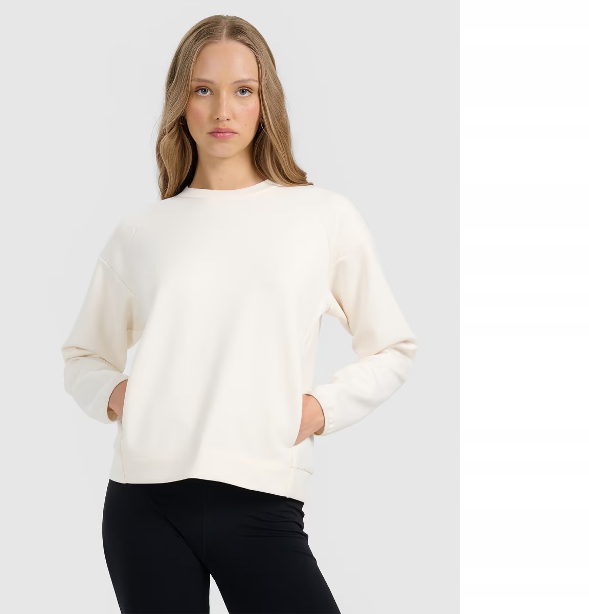 Mikina mikina 4F F1871 krémová velikost S