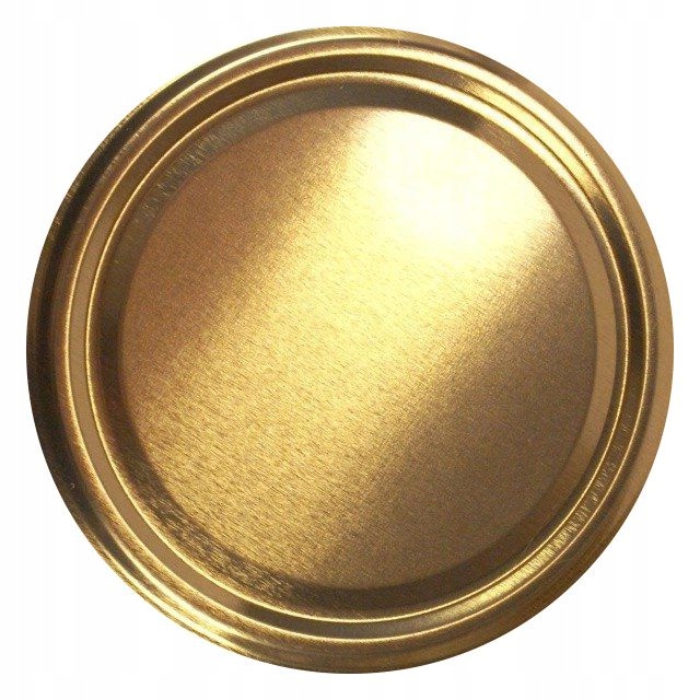 

50 szt nakrętki złote duże słoiki 6 zaczepów 82mm
