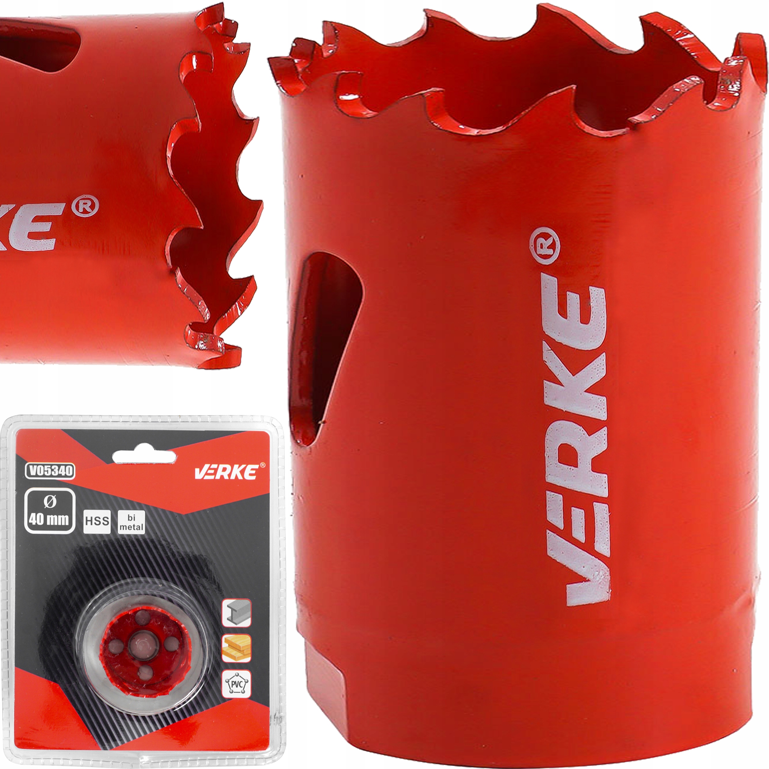 

Otwornica Koronka Bimetalowa 40mm Do Metalu Drewna