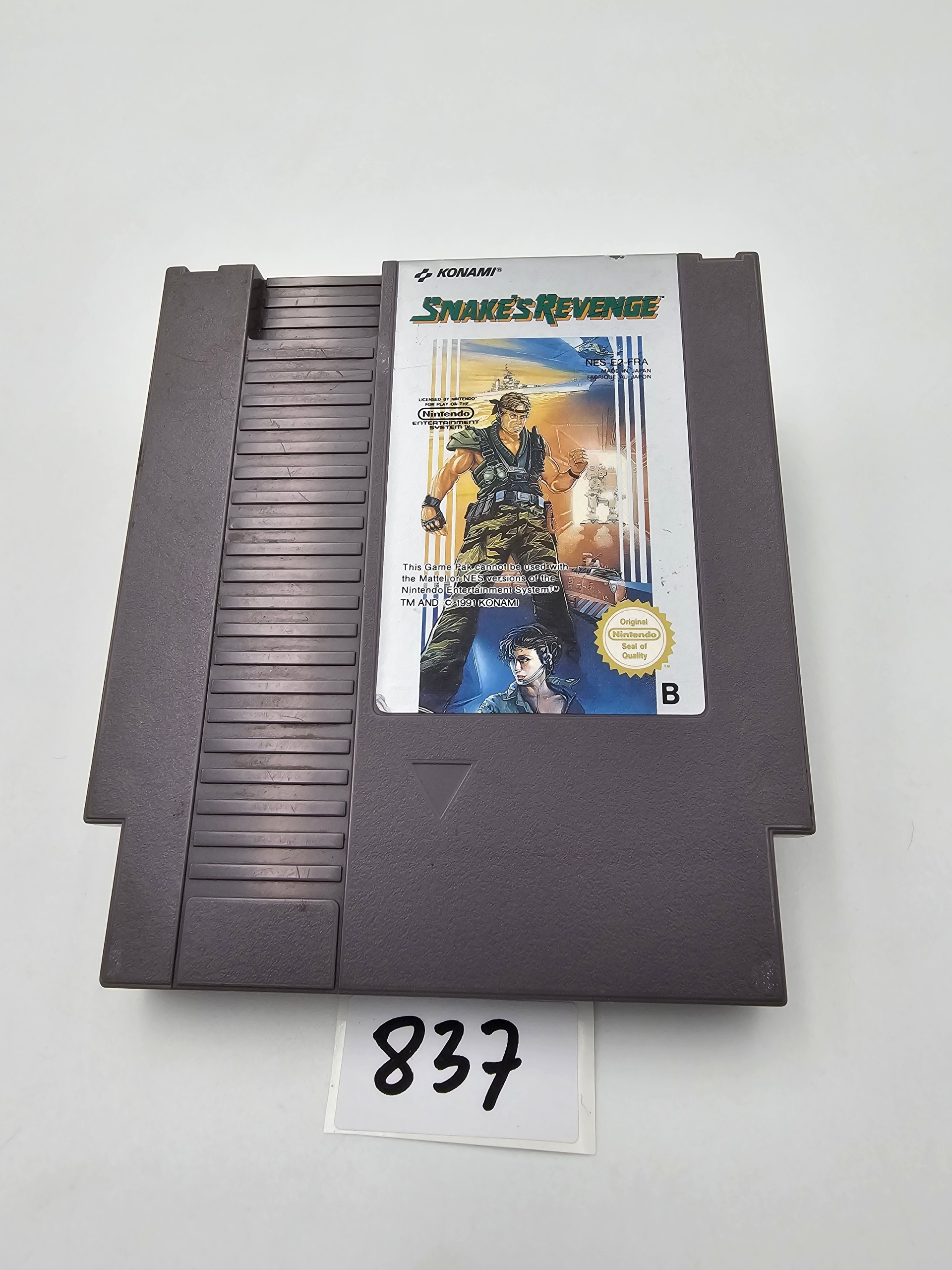 NINTENDO NES SNAKE'S REVENGE ORYGINAŁ Platforma Nintendo NES