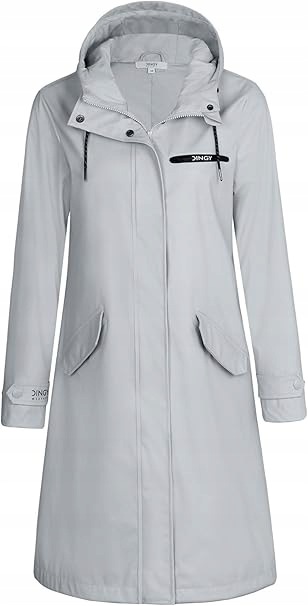 Dámská dešťová bunda Parka Pu voděodolná 8000 mm VEL.38