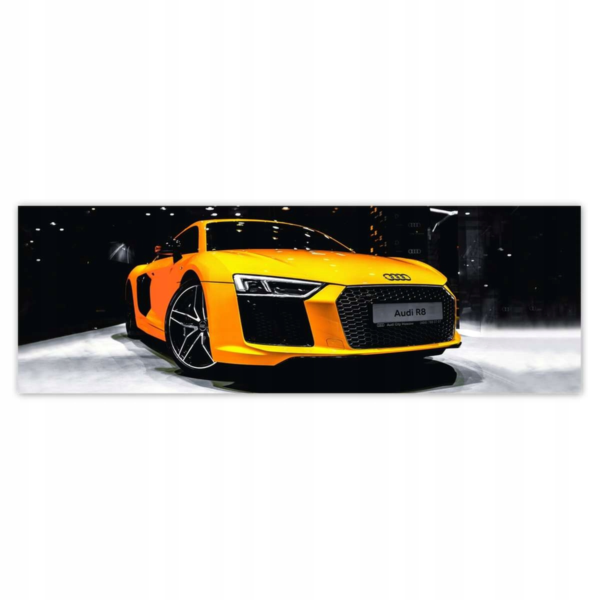 Fototapety 312x104 Žlté Audi R8