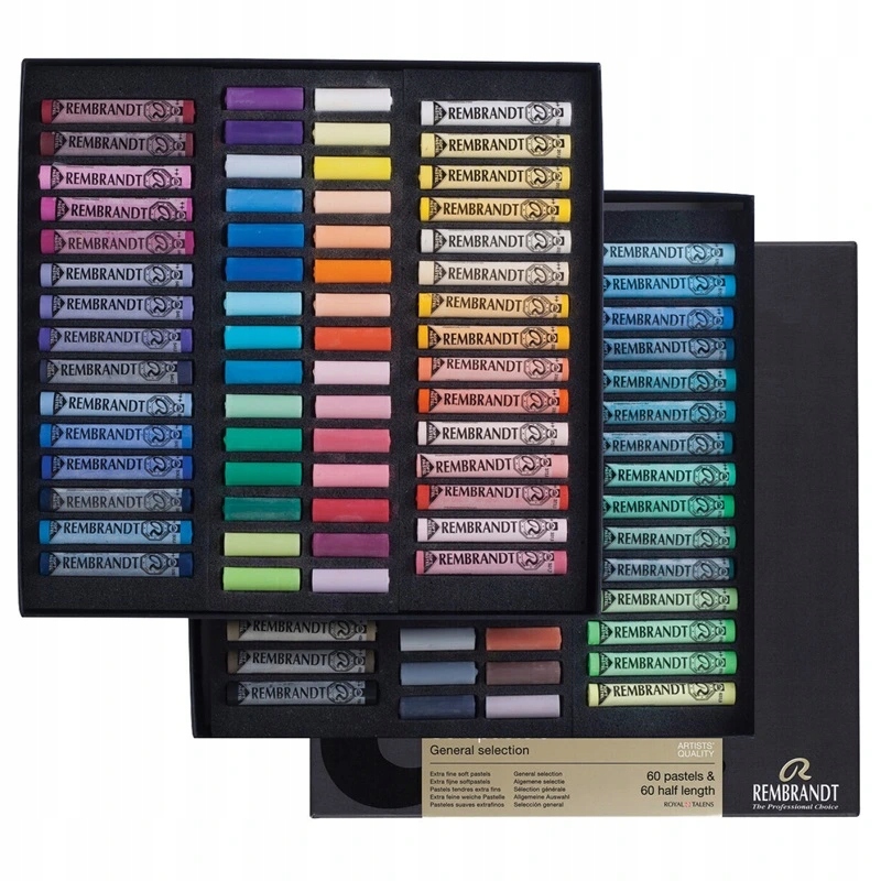 Křídové pastely Rembrandt Soft, 60ks 60ks Mini