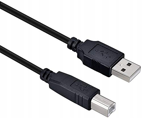 Kabel przewód drukarkowy USB 2.0 A-B M/M 1m