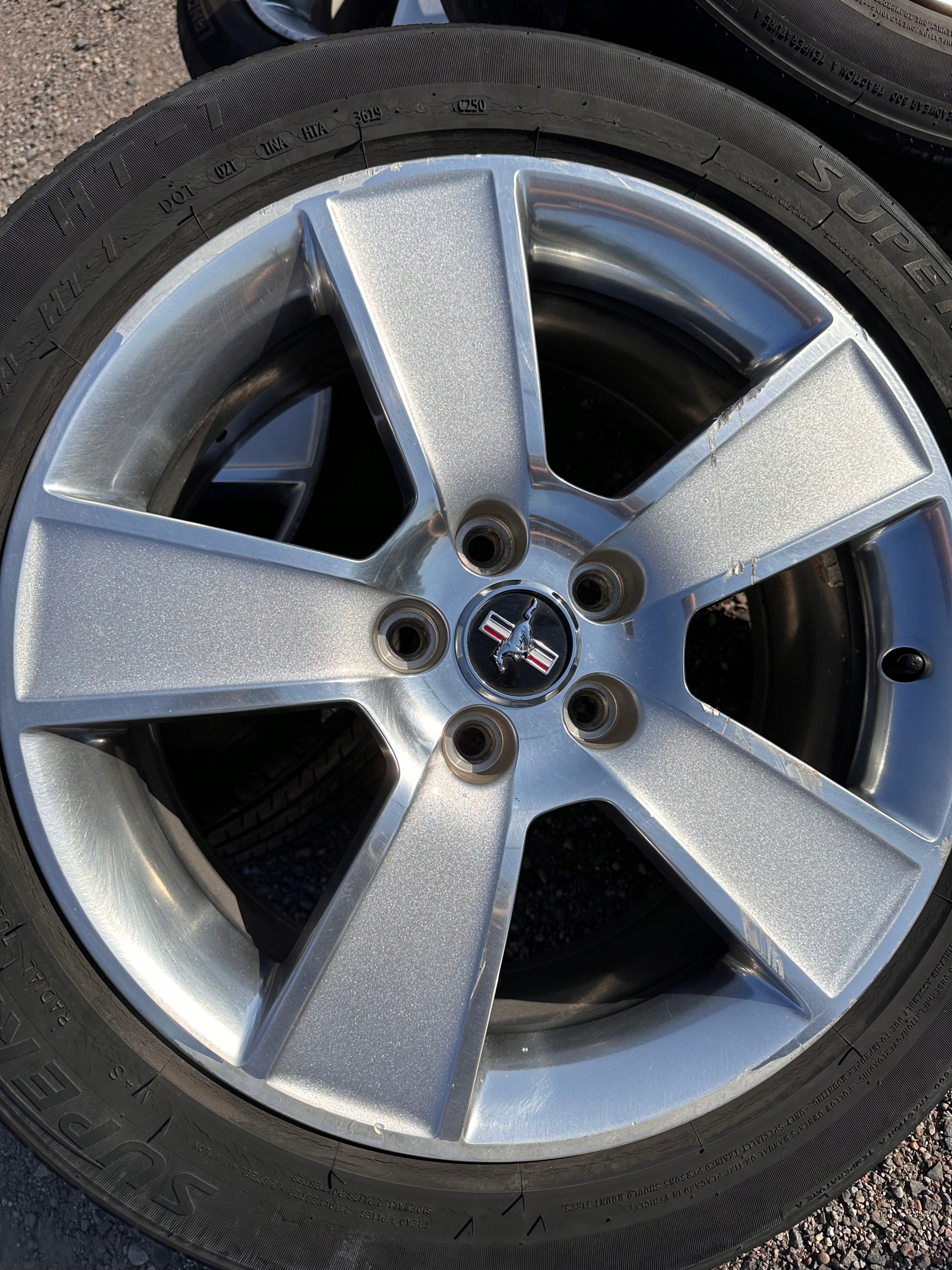 wheels discs tyres 18" 235/50 r18 Ford Mustang Oryginalne