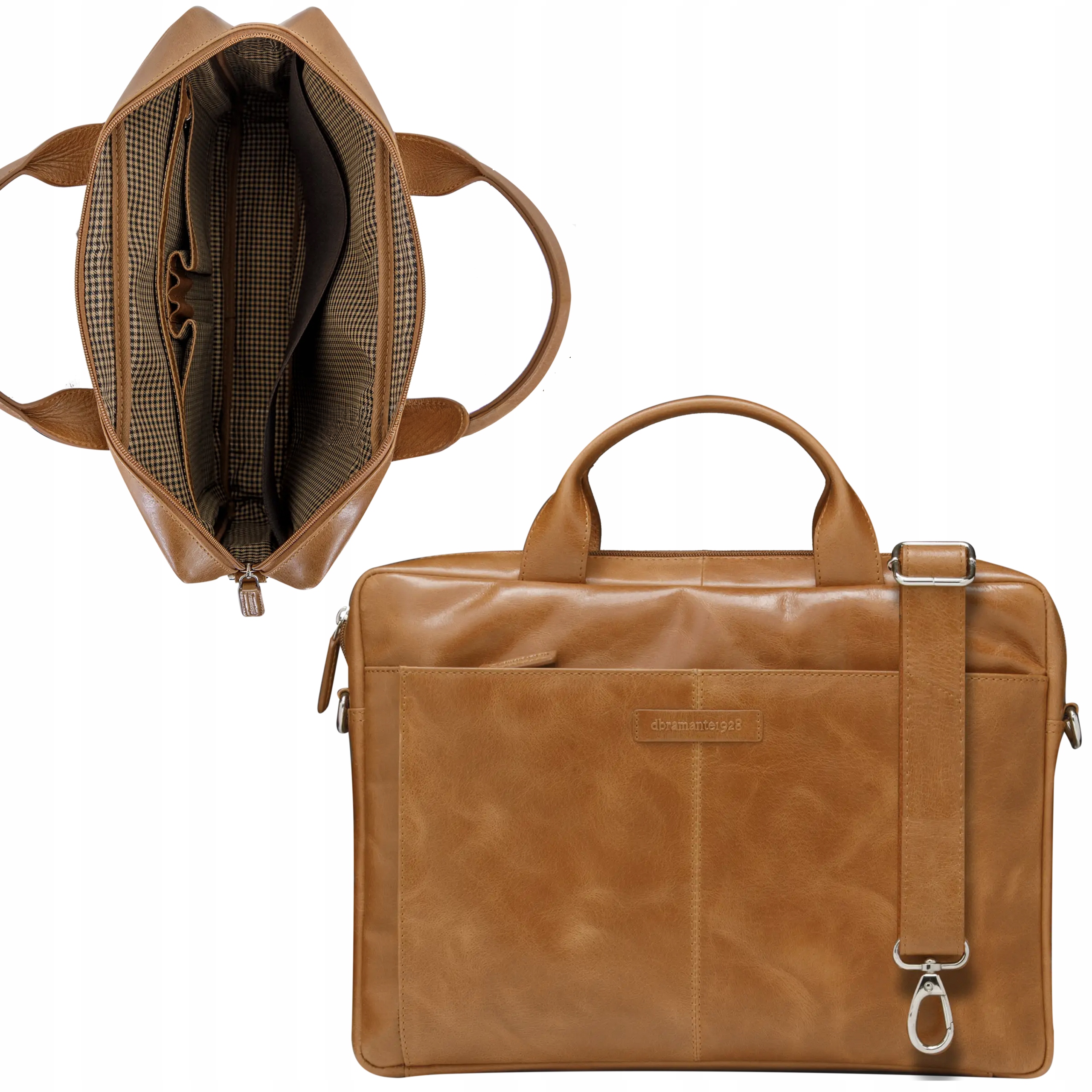 DBRAMANTE1928 Amalienborg Tobra Skórzana na Ramkę do MacBook 16" 15"