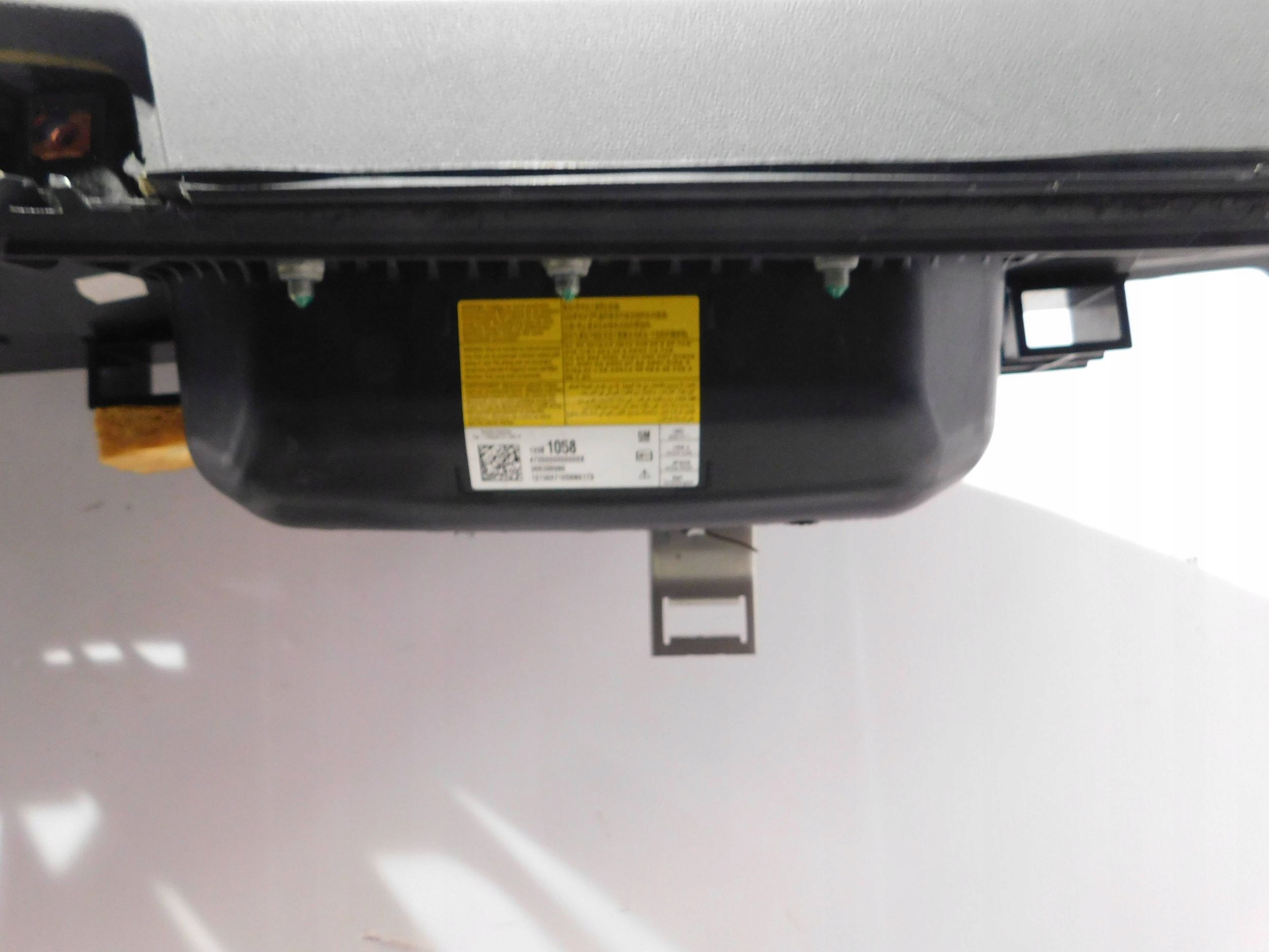 dashboard console airbag adjusters OPEL ZAFIRA C