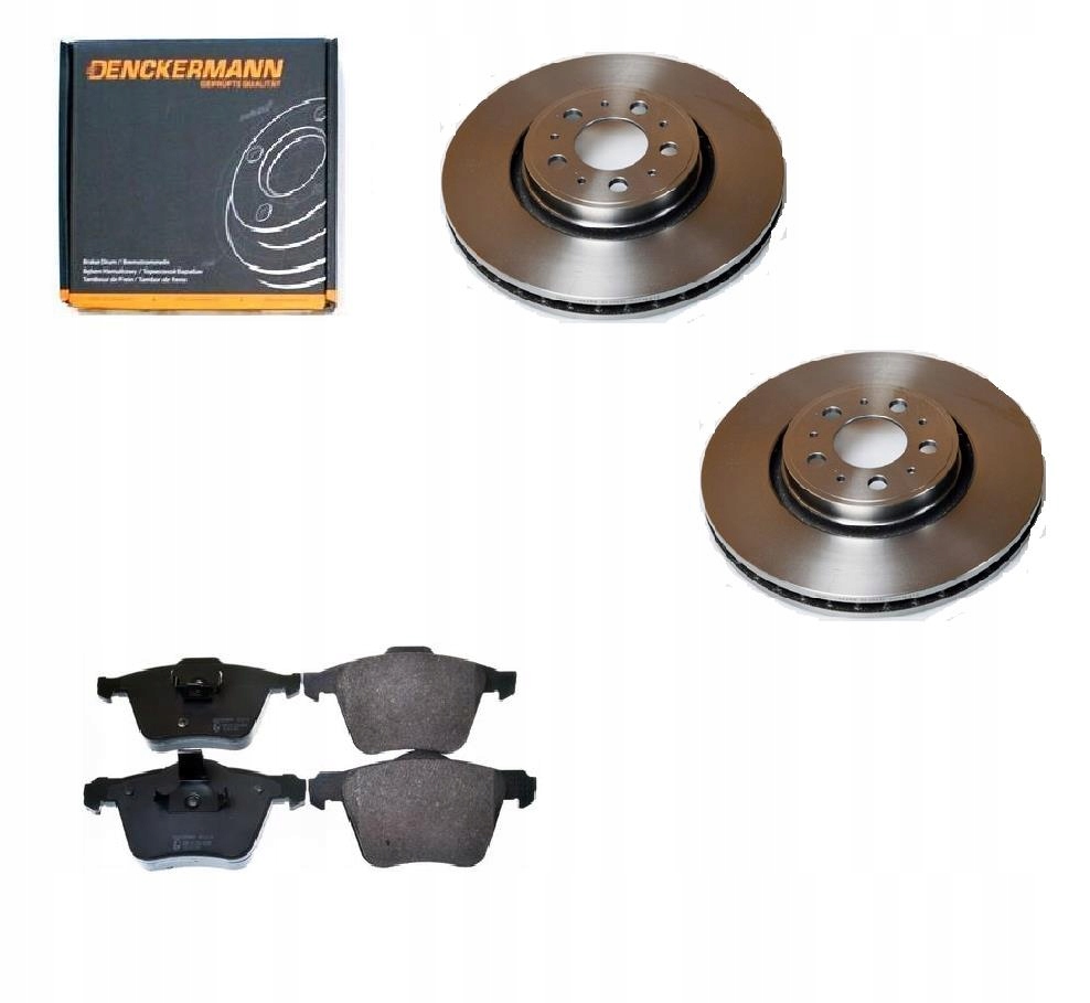 Kotouče Kostky Volvo S60 I S80 I V70 II XC70 I Přední 320MM 17''