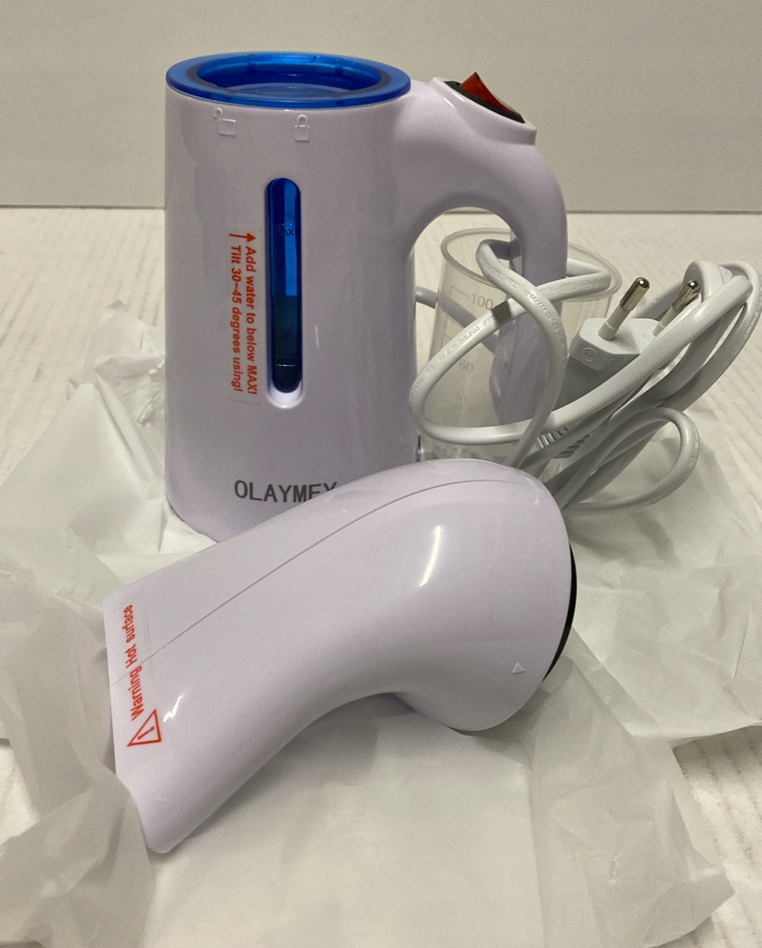 Parownica szczotka parowa gy-169 Kolor dominujący biały