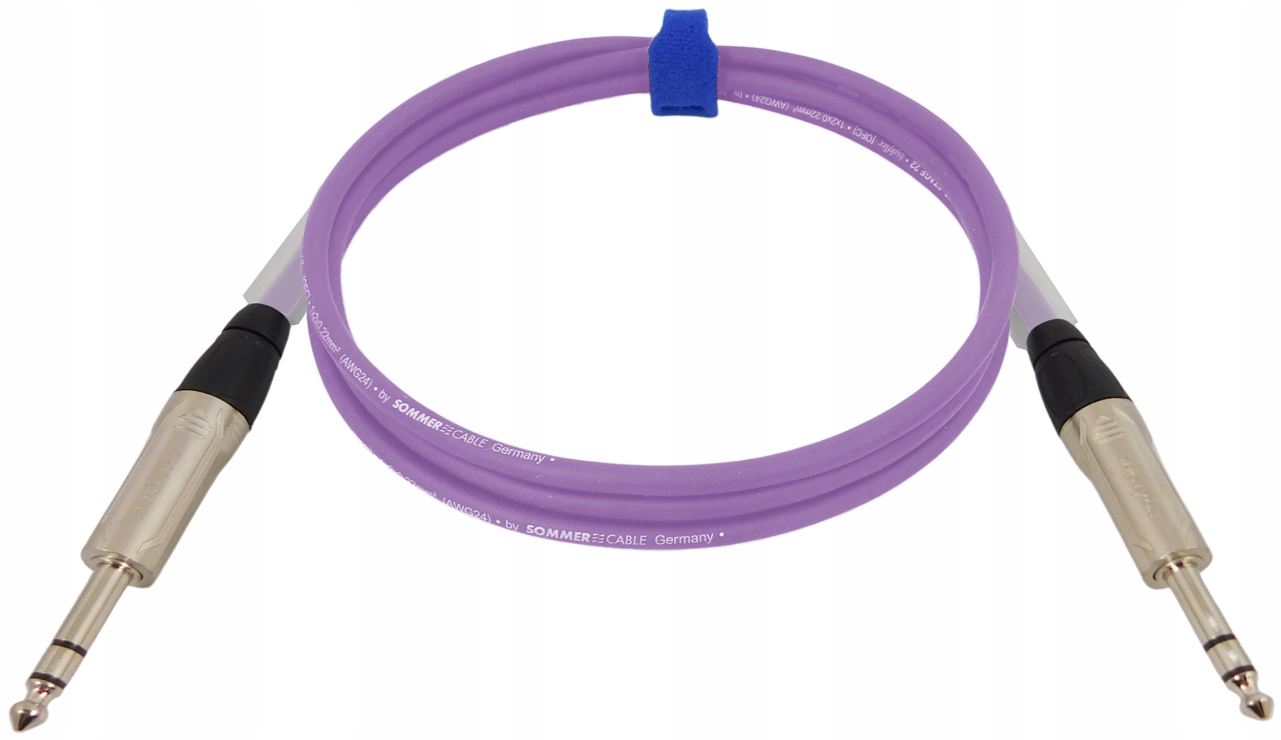 Kabel Sommer Stage Jack 6,3mm Roxtone Stereo 4m