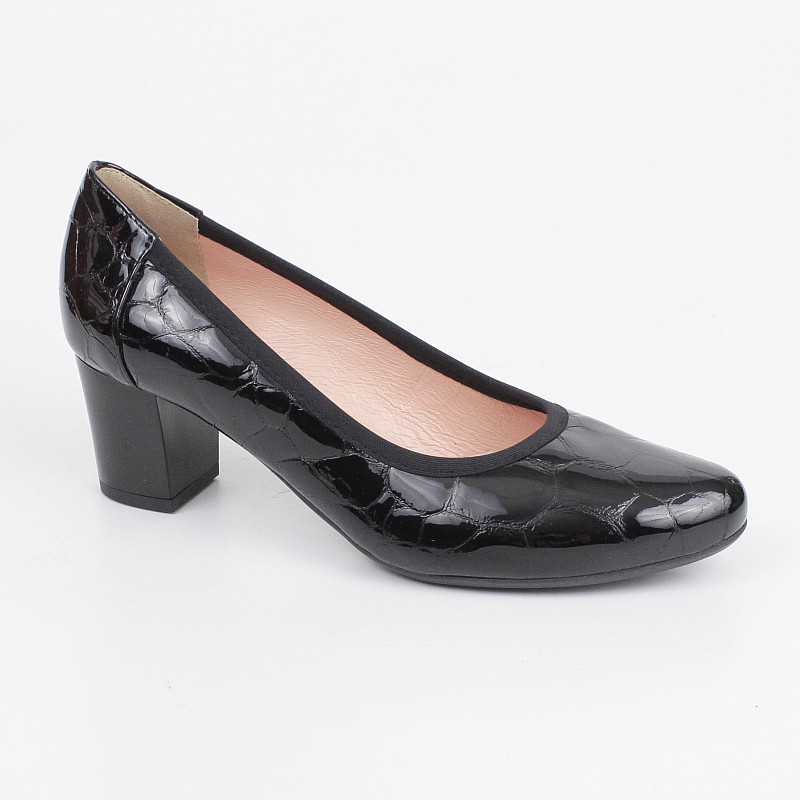 Bioeco by Arka 5175 Černý Lak Pohodlné vel. 36