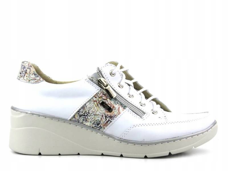 PÓŁBUTY DAMSKIE HELIOS 406 SPORTOWE SKÓRZANE BUTY Rozmiar 38