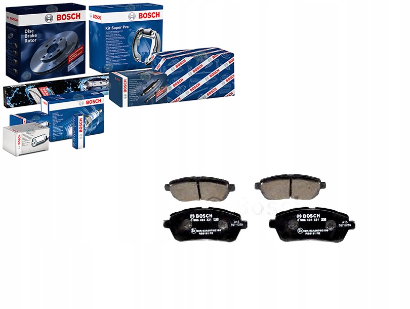 Sada Brzdových Destiček Bosch DFY13328Z 558106