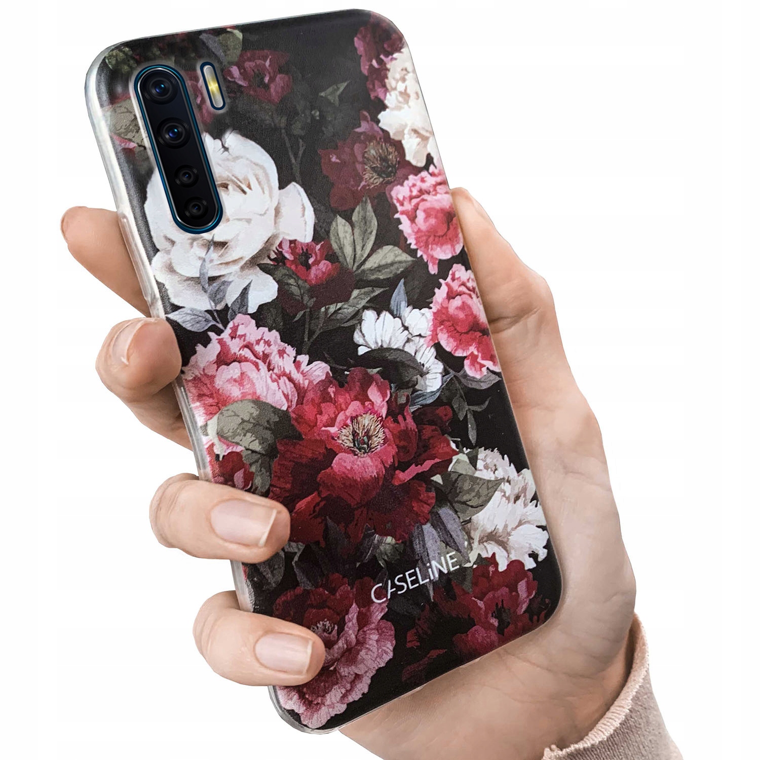 

Etui do Oppo A91 case guma szkło