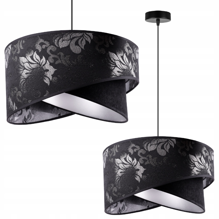 Stropná Závesná Lampa Luster Do Obývacej Izby Spálne Glamour Tienidlo