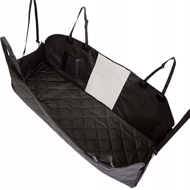 Mata Samochodowa dla Psa Ochronna Pokrowiec Ochronny do Auta na Siedzenie Kolor obszycia czarny