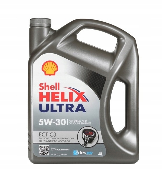 Olej silnikowy Shell Helix Ultra ECT C3 6L 5W-30 Rodzaj syntetyczne