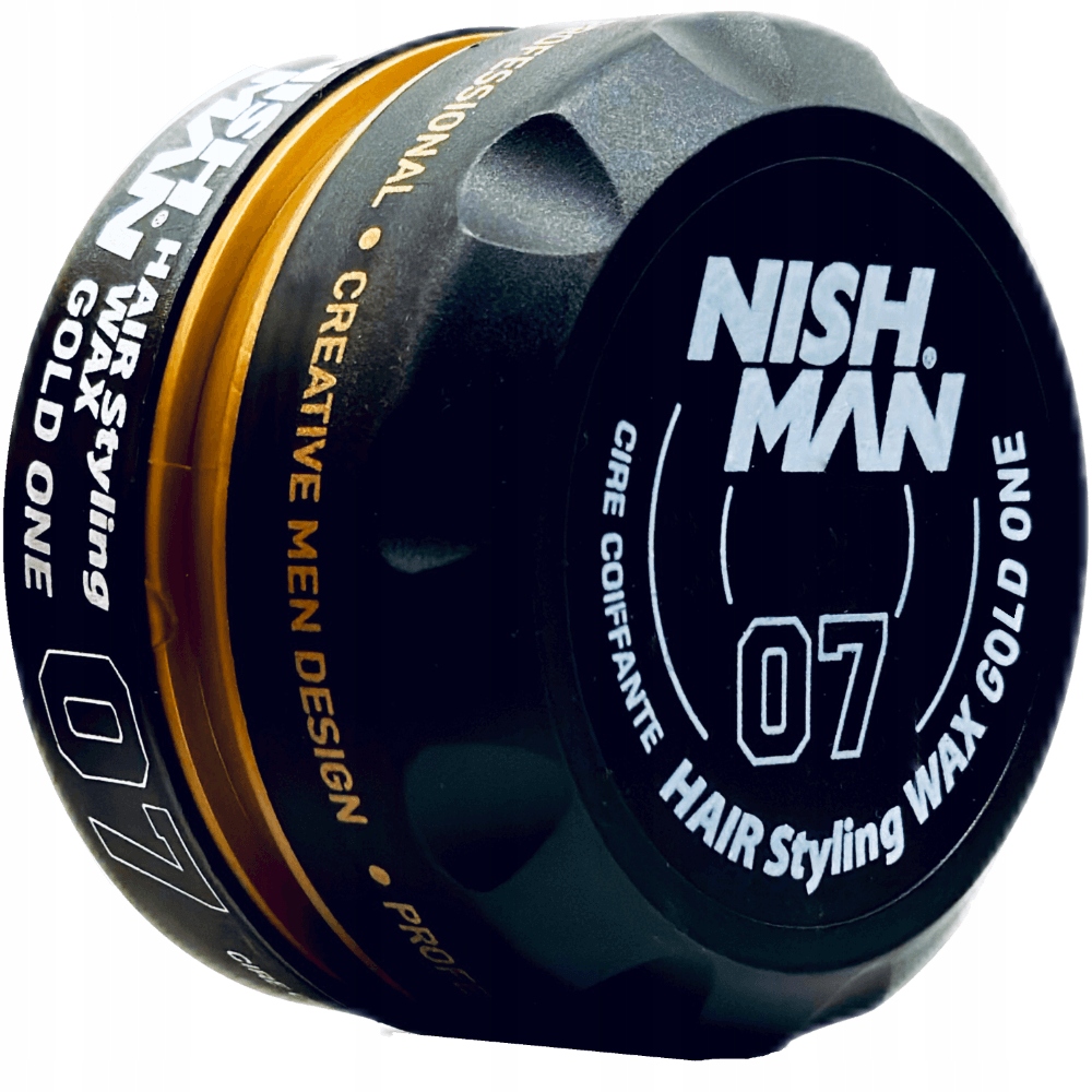 Pomada do włosów NISHMAN 07 STYLING WAX GOLD 150ml Rodzaj wosk