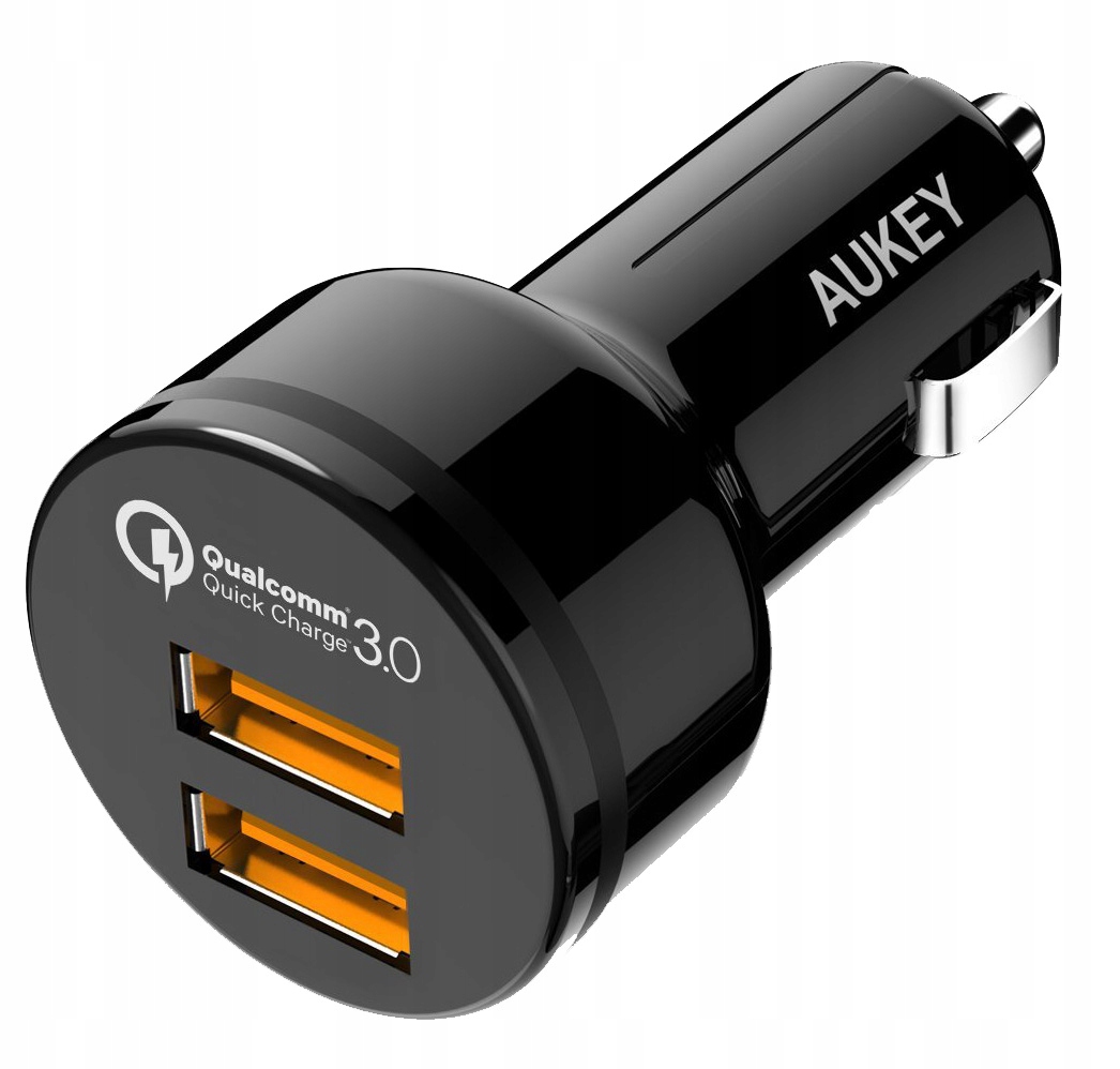 

Aukey CC-T8 ładowarka samochodowa 2xUSB Qc 3.0 36W