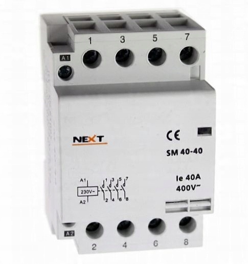 

Stycznik modułowy 40A 4Z 230V NSG40-40 Next