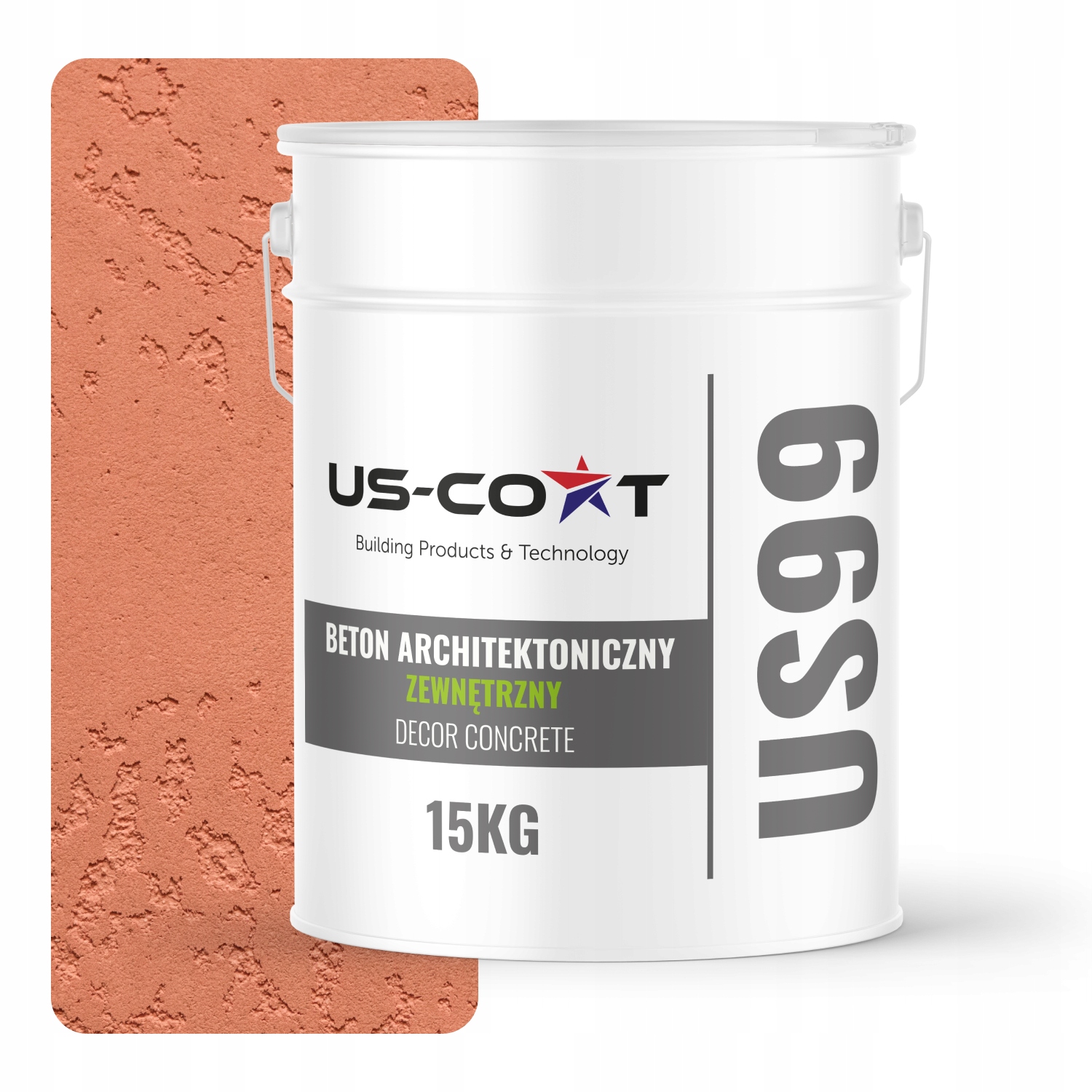 Vnější Architektonický Beton Pudrová Růžová F315 10 m2 15 kg Omítka Na Zeď